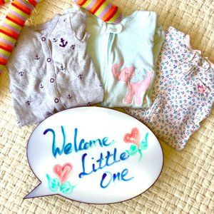 🌴Baby Pajama Bundle 3Mo